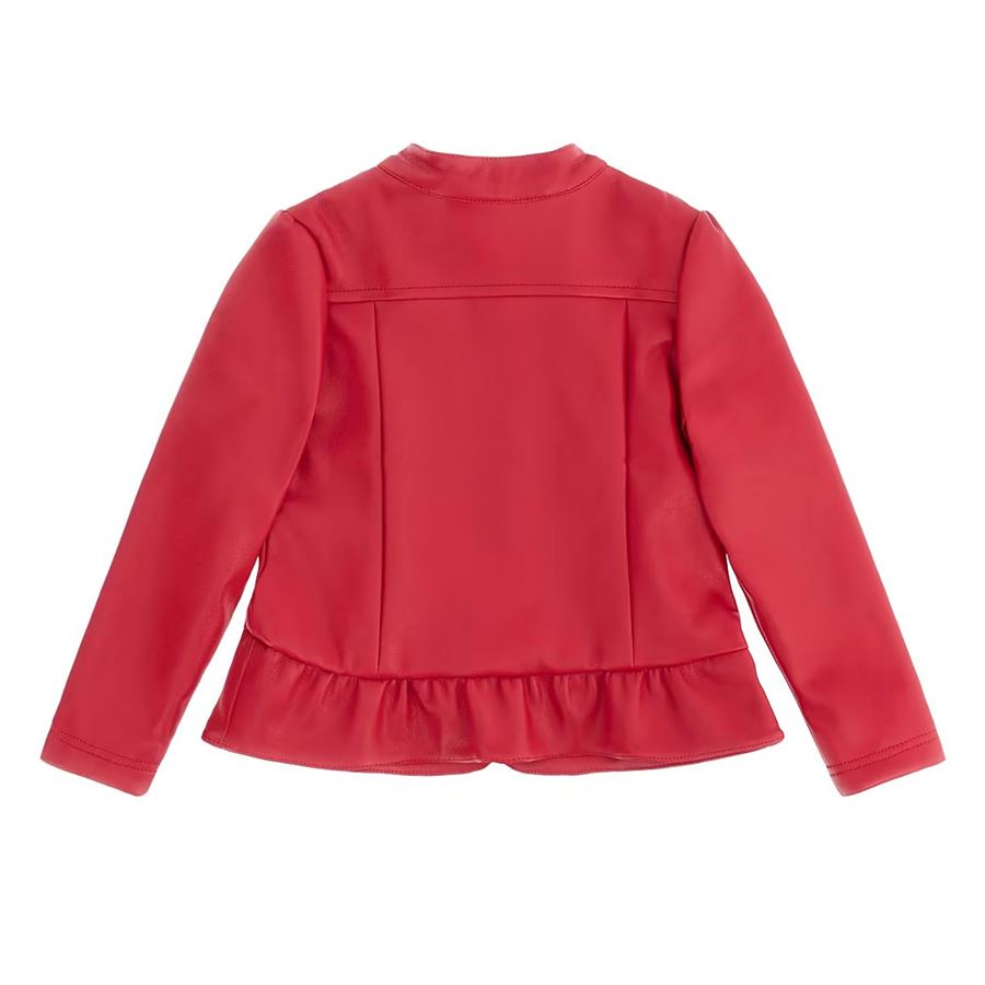 PU LEATHER LS JACKET W/ZIP Guess Kids | K3YL05/WE8D0G5M0